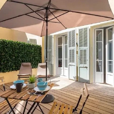 Apartment Superb Studio Quiet Terrace Center Wifi Ac Miyake *
